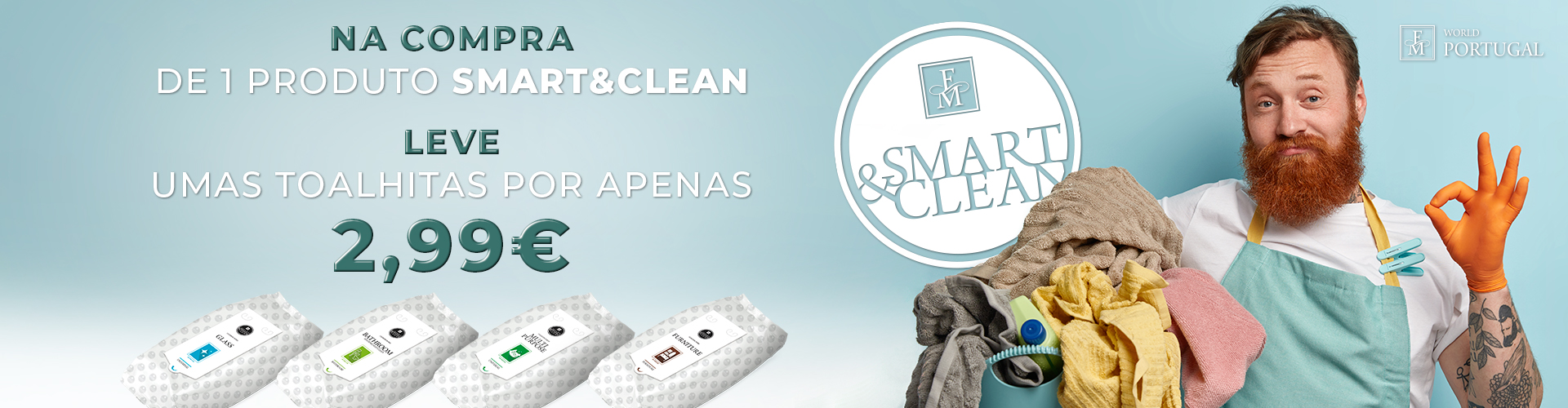 Promo O Smart Clean Fm World Portugal