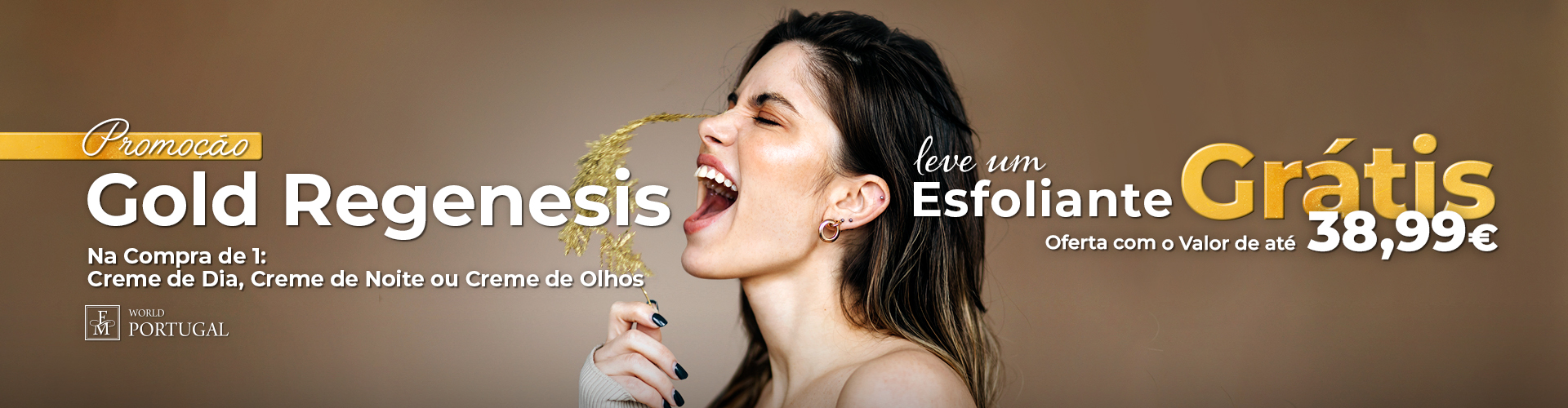 PROMOÇÃO Gold Regenesis Grátis FM WORLD Portugal