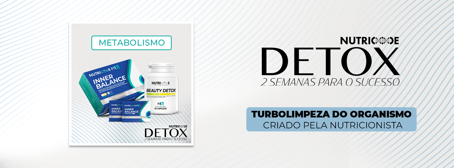 Nutricode DETOX - Set de Limpeza e Metabolismo