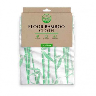 Pano de Bambu para Chão 50x50 cm SMART & CLEAN BIO