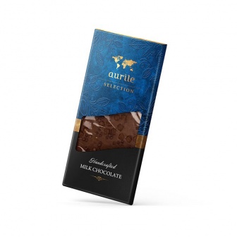Chocolate de Leite com Pedaços de Bolacha (100g) - Aurile Selection
