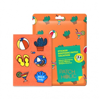 Patches Refrescantes Calmantes Vacation 6 uni PATCH HOLIC