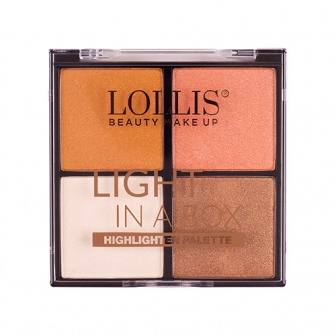 Paleta de Iluminadores - 4 Cores - LOLLIS