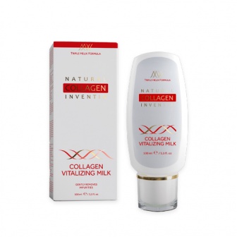 Leite de Limpeza Vitalizante com Colagénio Inventia 100 ml