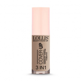 Cover Up 3 em 1 – Corretor, Contorno e Base 05 5 ml LOLLIS