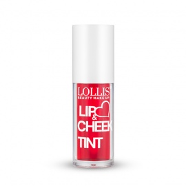 Lip & Cheek Tint – Cor 2 em 1 para Lábios e Rosto 01 6 ml LOLLIS