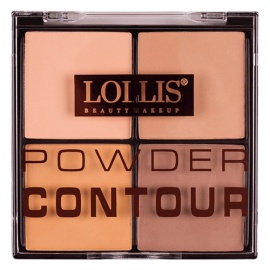 Paleta de Contorno em Pó 02 - 4 Cores (24g) - LOLLIS