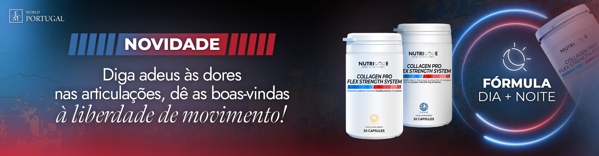 NOVIDADE - Nutricode Collagen Pro Flex Strenght System New Generation