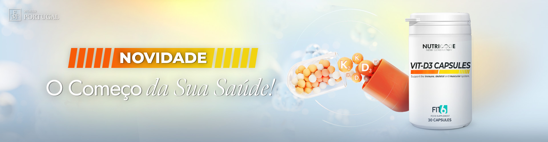 NOVIDADE - Nutricode Vit-D3 Capsules New Generation