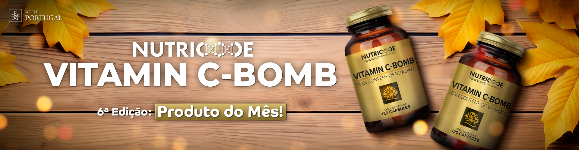 Produto do Mês - 6ª Edição: Vitamin C-BOMB by Dr. Tomasz Jeżewski - NUTRICODE!