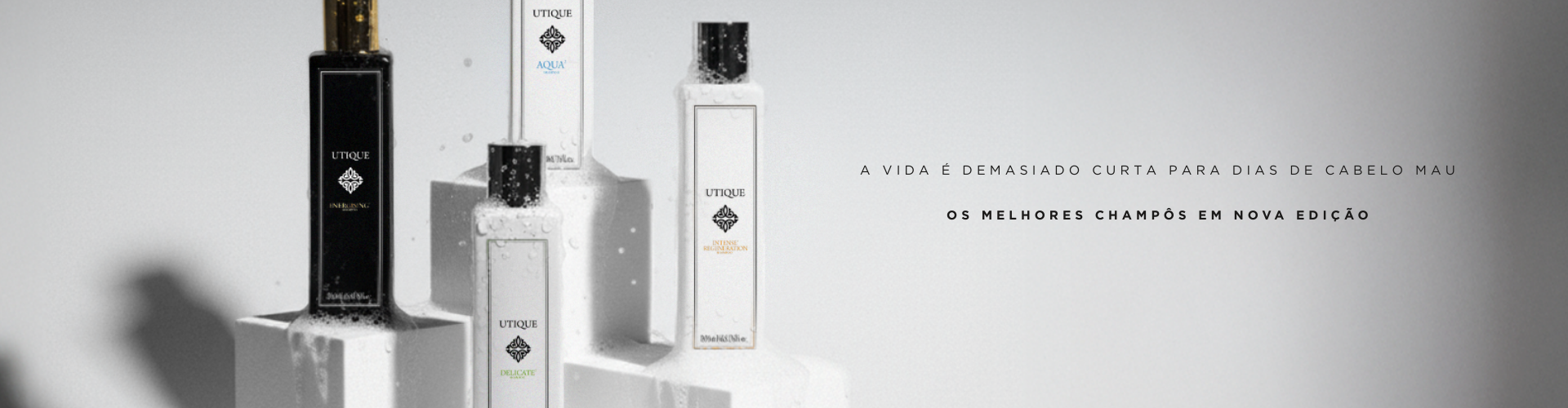 Novidades Champôs Utique